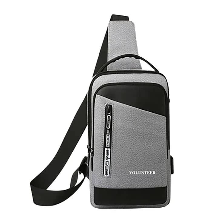 Sacoche à bandoulière Pour Homme avec chargement USB - Image 2