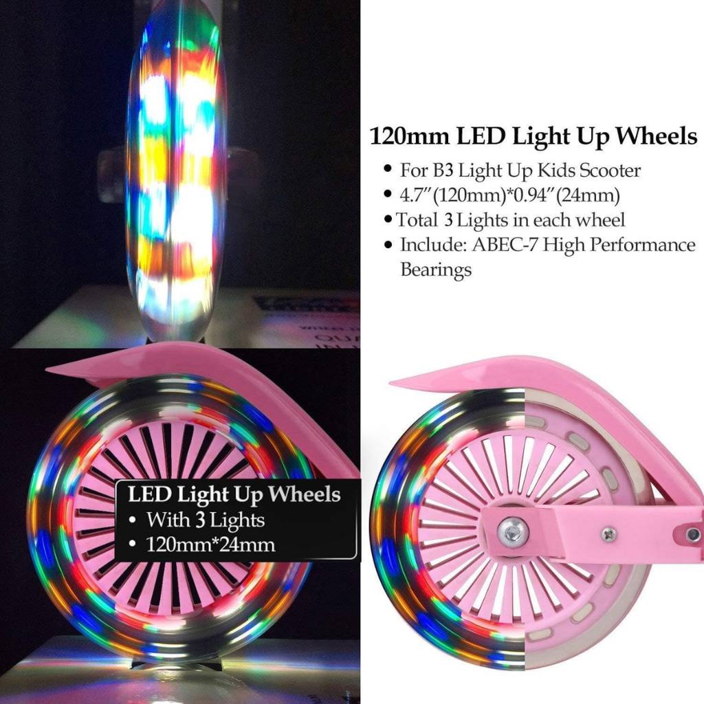 Trottinette Enfant à 3 Roues Lumineuses, Pliable à Hauteur Réglable pour Enfants😍🔥 - Image 3