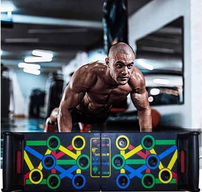  Push Up Board 14 in 1 Musculation à Domicil - Image 1