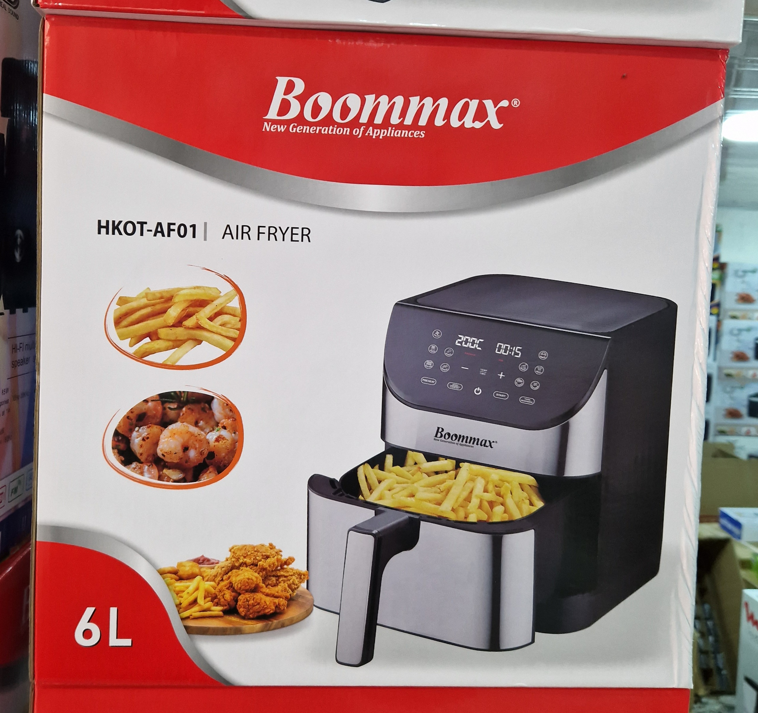 🚀🔥 Friteuse sans huile BOOMMAX 6L 📢🤩 - Image 2