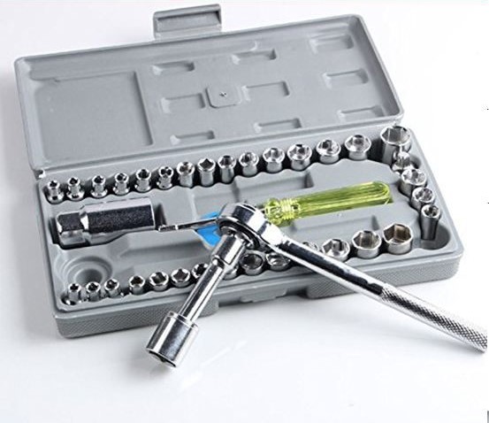 Pack 3-en-1 : Multimètre, Clé à Cliquet & Niveau Laser - Image 8