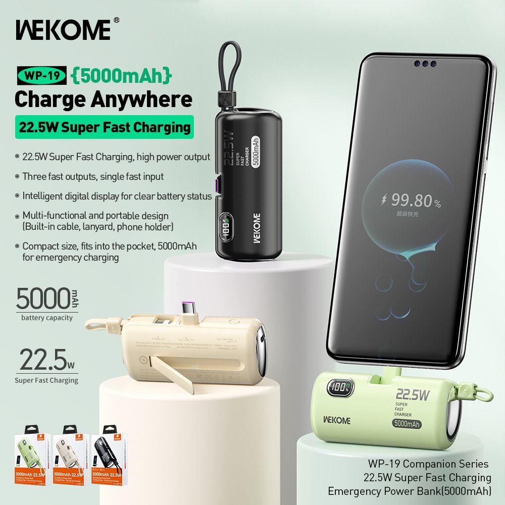 wekome mini power bank - Image 3