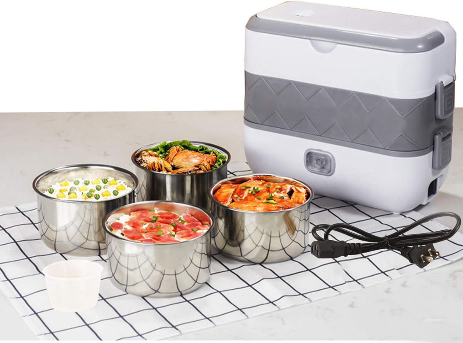 LUNCH BOX ELECTRIC INOXYDABLE - Image 1