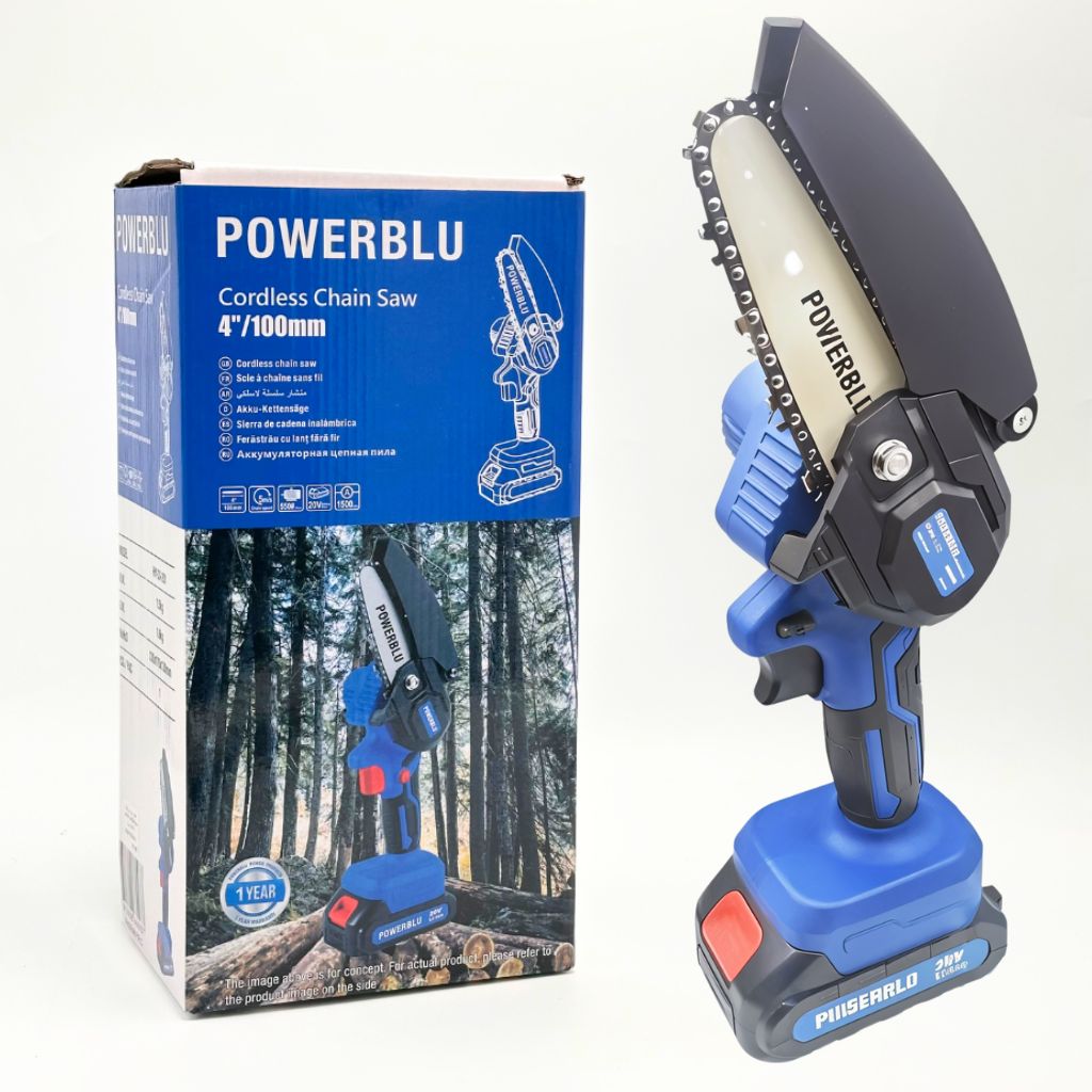 Scie à chaîne Portable Sans Fil 20V – منشار كهربائي لاسلكي  - Image 6