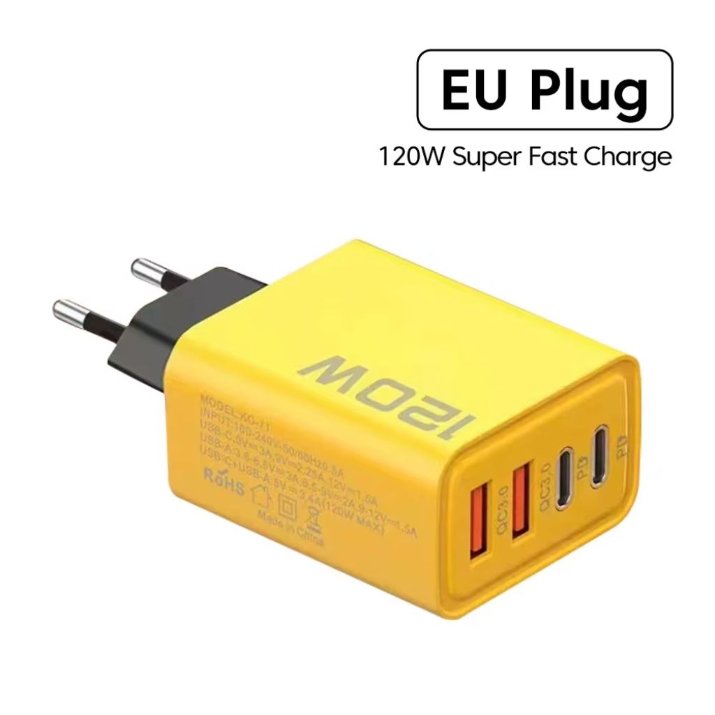 Chargeur Rapide USB Type-C 120W  – شاحن سريع  بقدرة 120 واط - Image 4
