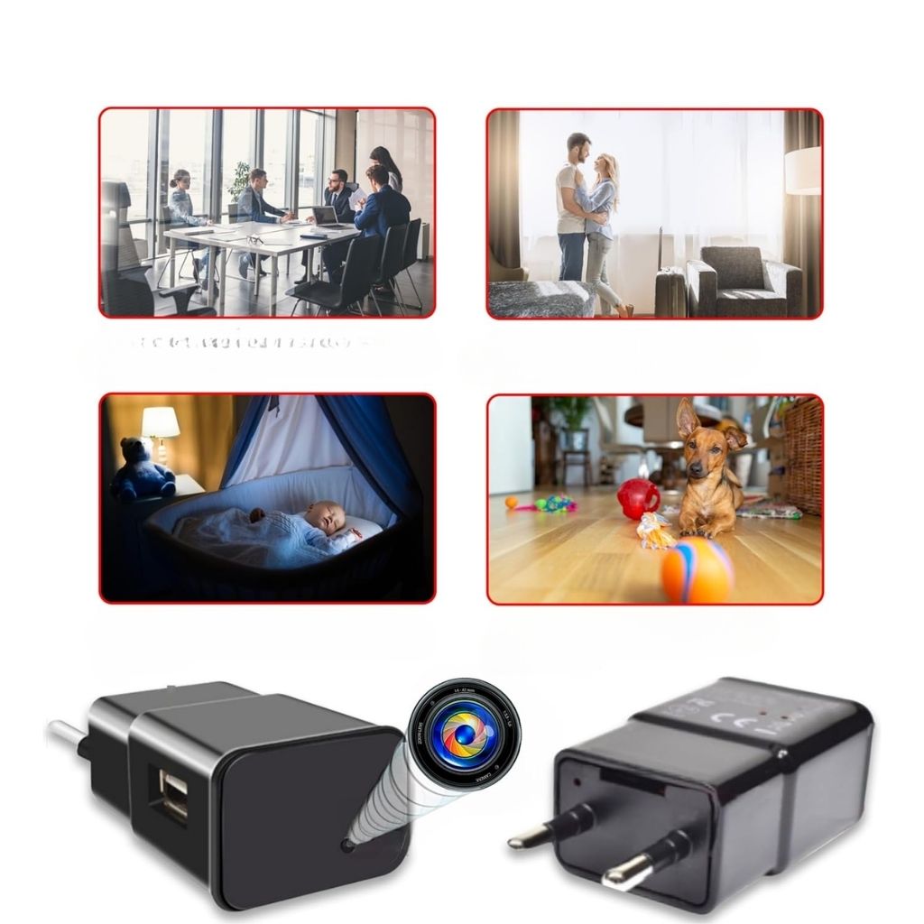 Caméra Chargeur WiFi Camouflée – كاميرا خفية واي فاي على شكل شاحن    - Image 2