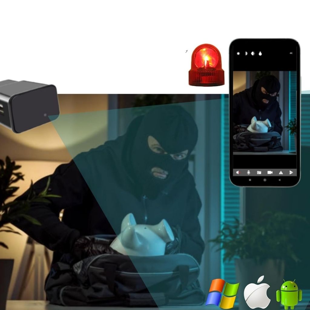 Caméra Chargeur WiFi Camouflée – كاميرا خفية واي فاي على شكل شاحن    - Image 8