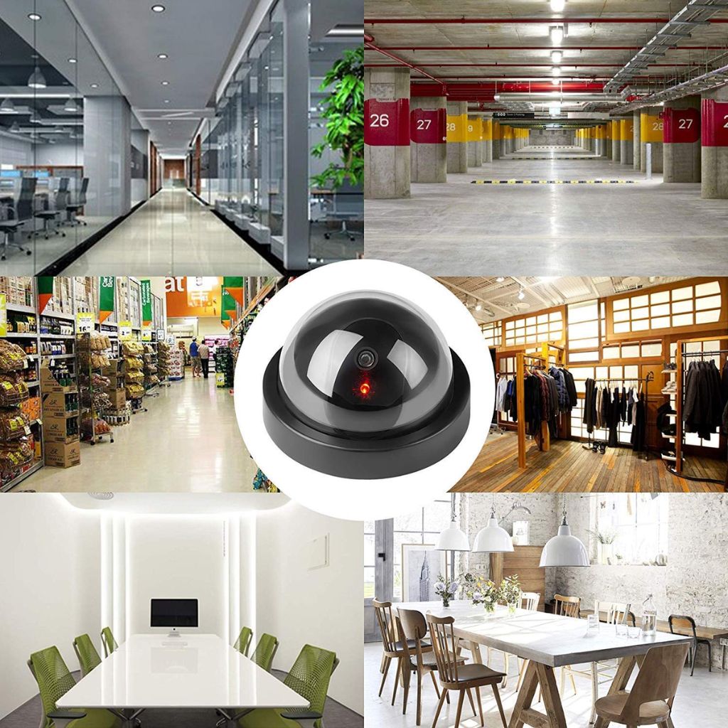 Caméra Factice de Surveillance Dôme avec LED Clignotante – كاميرا مراقبة وهمية مع ضوء  - Image 4