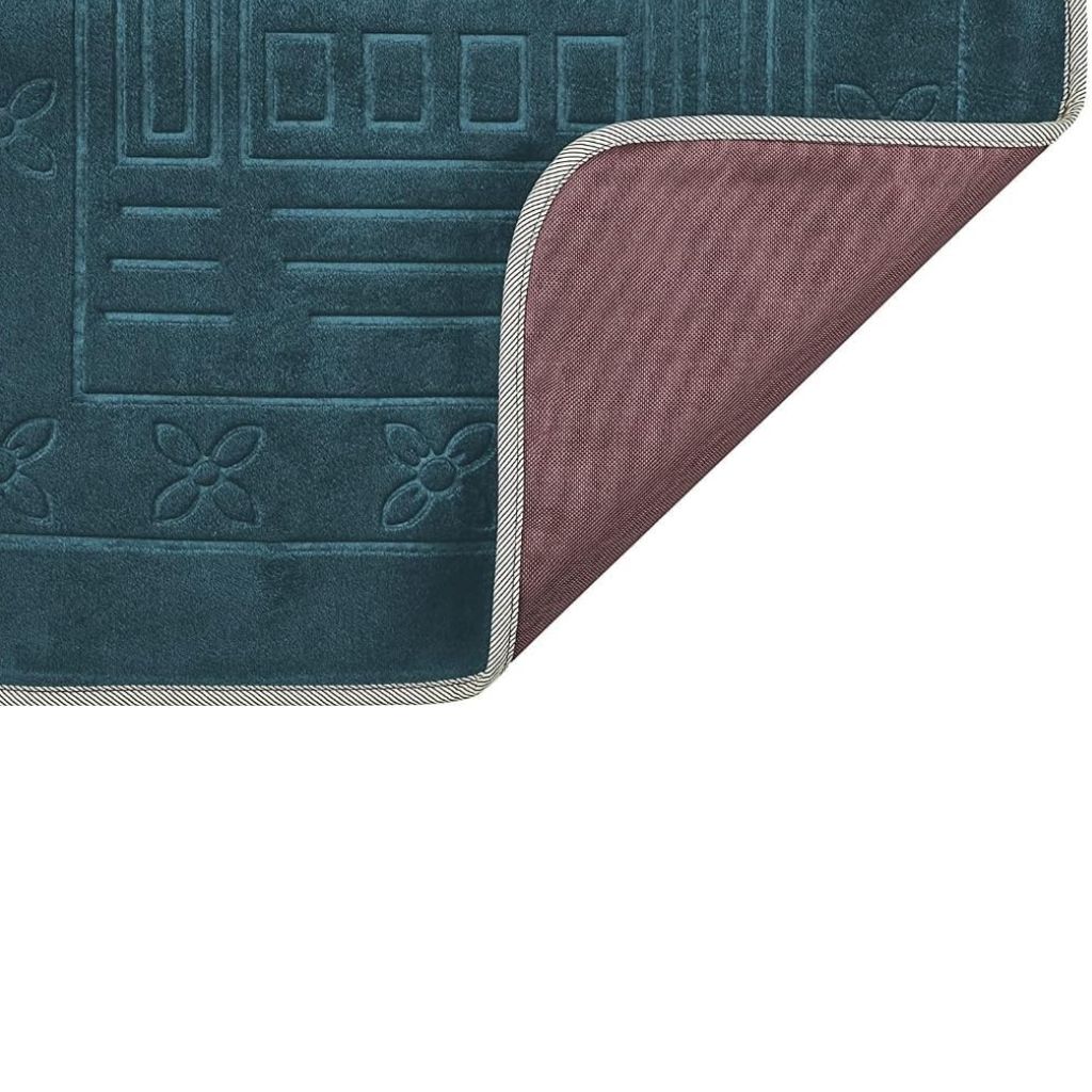 Tapis de Prière Sultan Pliable avec Dossier – سجادة صلاة سلطان قابلة للطي مع مسند ظهر - Image 2