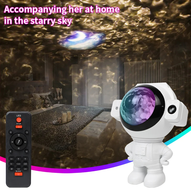 Projecteur d’astronome de ciel étoilé galaxie Bleutooth avec télécommande V2 - Image 2