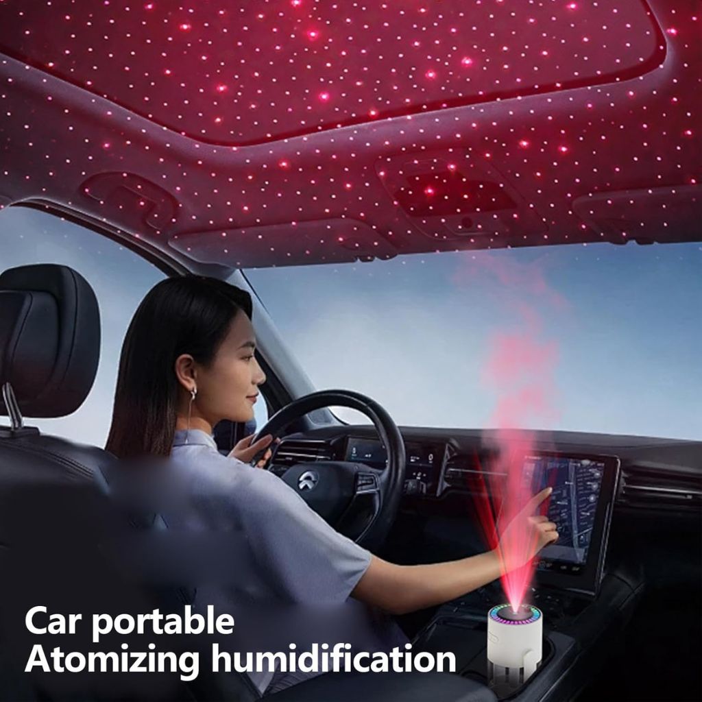 3en1 Humidificateur avec Projecteur d'Étoiles Galaxie – مرطب جو مع عارض نجوم  - Image 4
