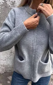 Veste tricotée CACHAREL - Image 4