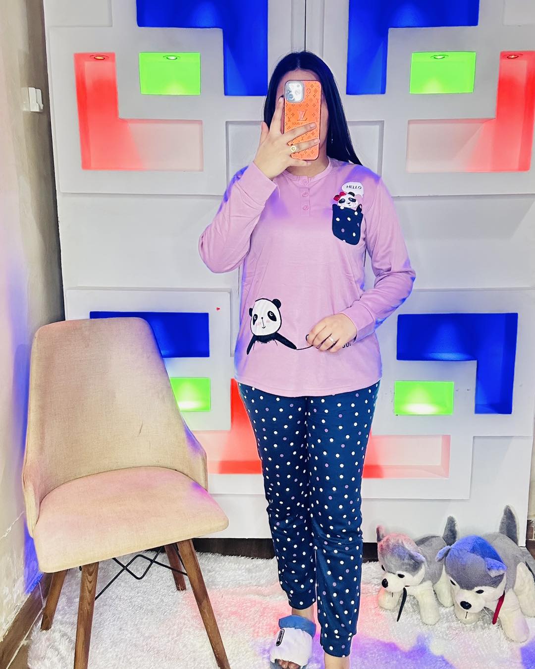 بيجاما الباندا ✨ أمبورطاسيو 🔥 فينيسون و أناقة تحفة 😍 - Image 4