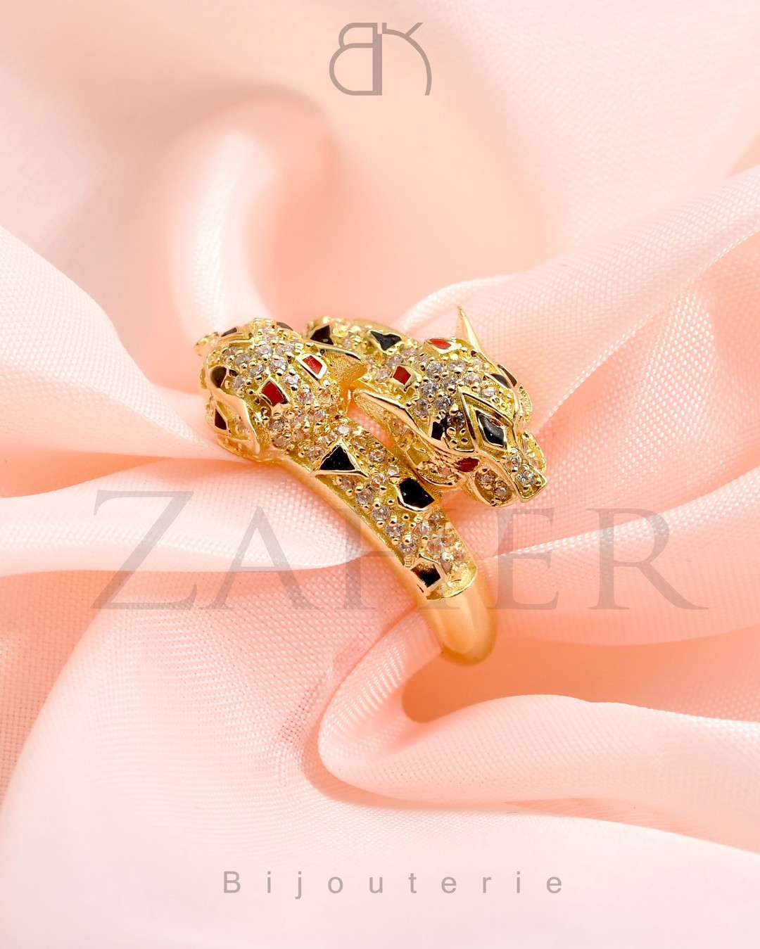 جاقوار مرصع بالحجارة 3 pièces  - Image 3
