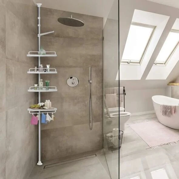 🛁✨ منظم الحمام – الحل المثالي للفوضى! ✨🛁 - Image 1