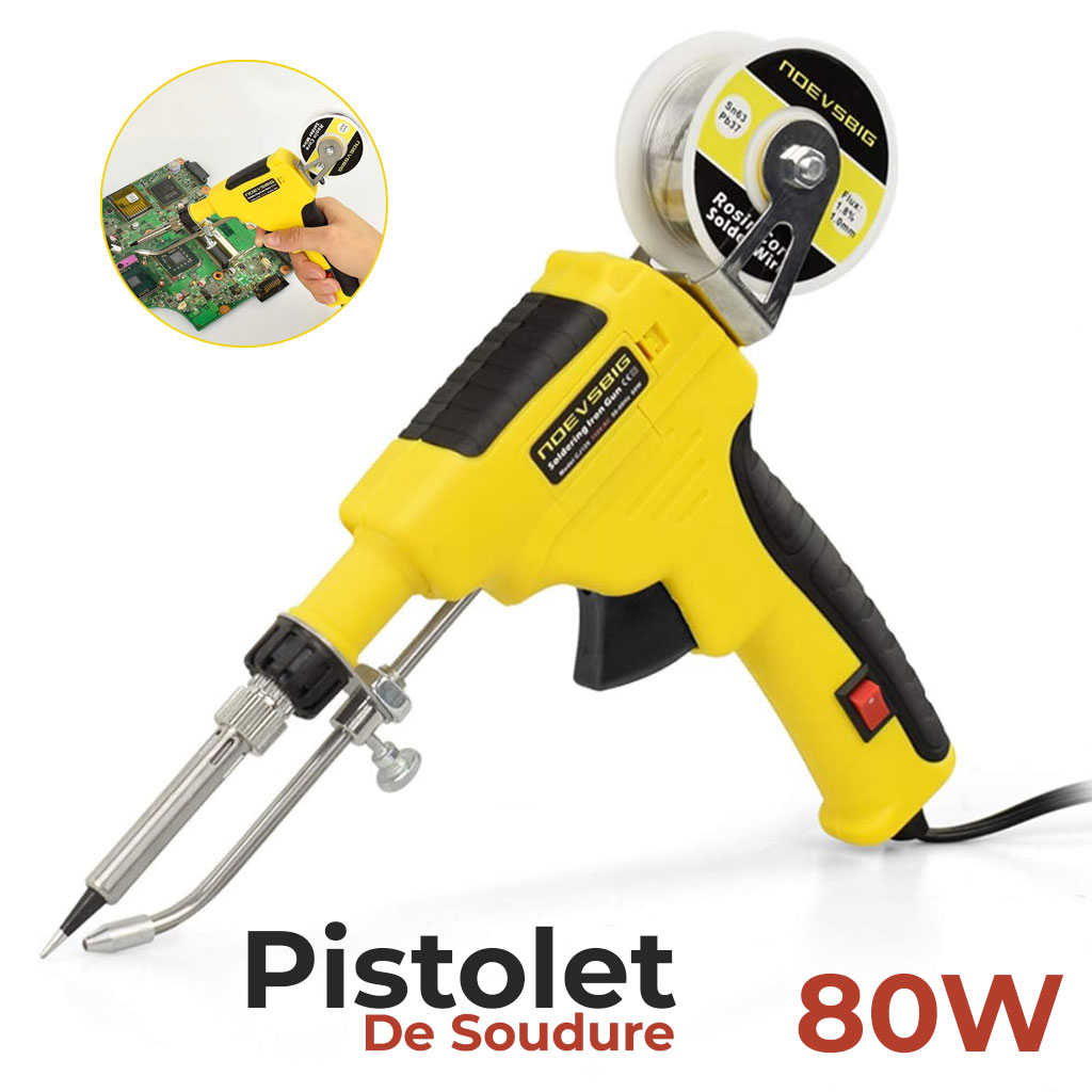Pistolet à Souder Automatique 80 W avec Chauffage en Céramique – مسدس تلحيم - Image 1