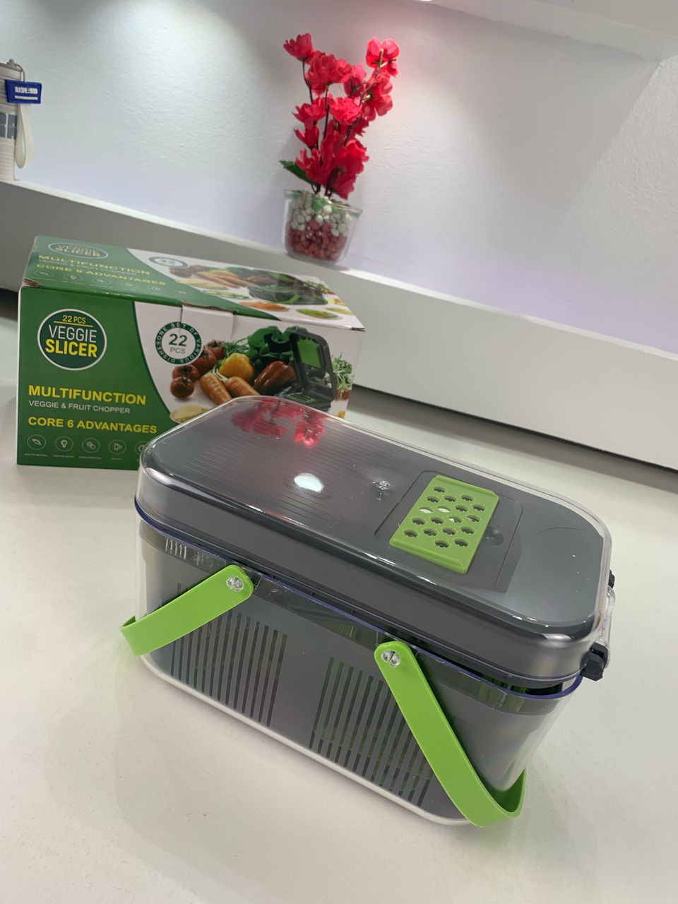 Coupe-légumes Multifonction 22 en 1 – قطاعة خضروات متعددة الوظائف - Image 1