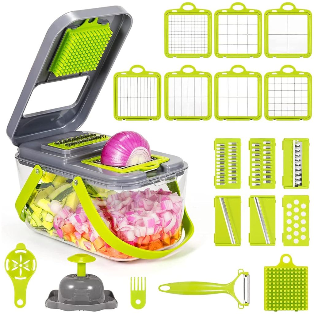 Coupe-légumes Multifonction 22 en 1 – قطاعة خضروات متعددة الوظائف - Image 4