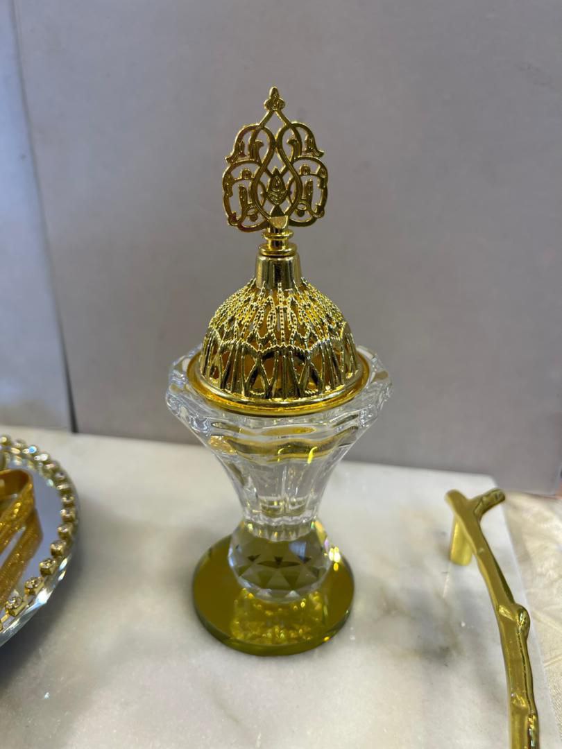 طقم مبخرة  كرستال  - Image 3