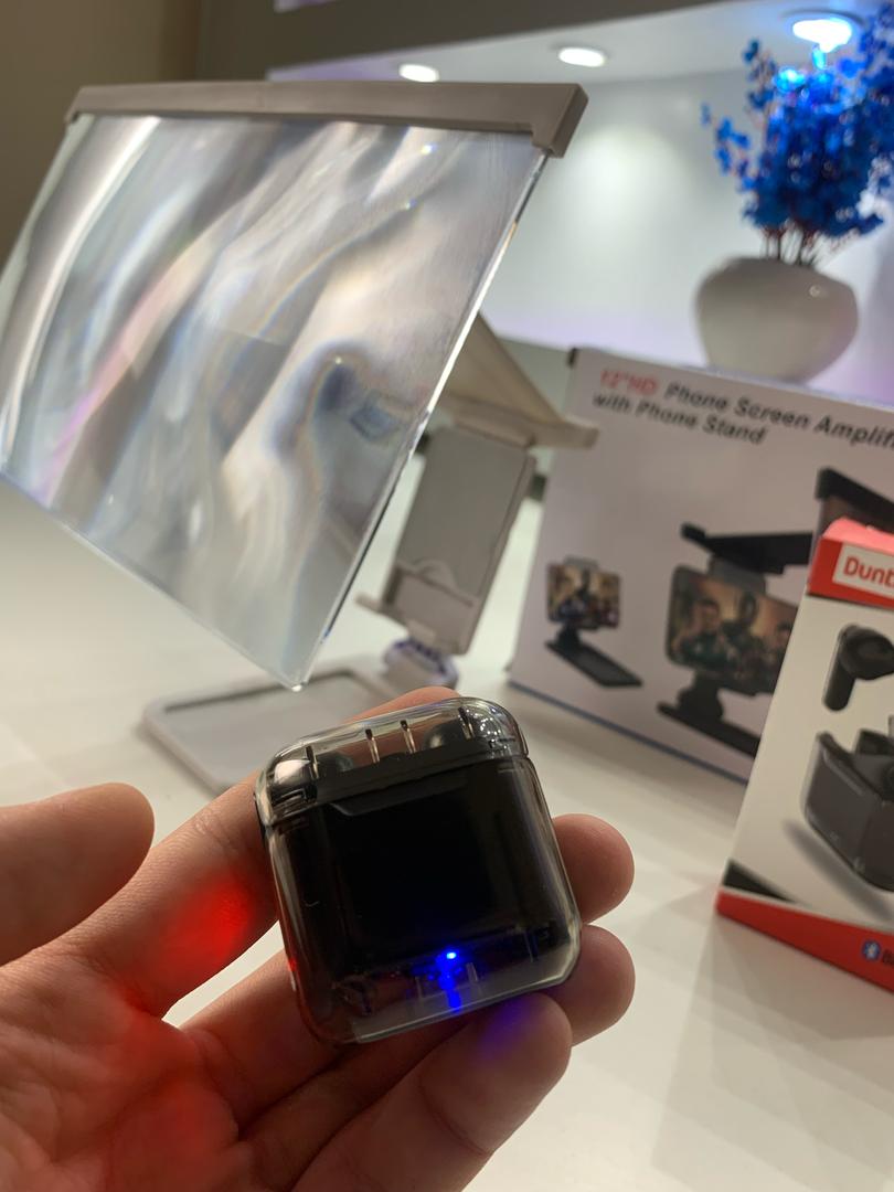 Écouteurs sans fil bluetooth DUNTH DU-T151 + Amplificateur d’écran 3D 12 pouces - Image 12