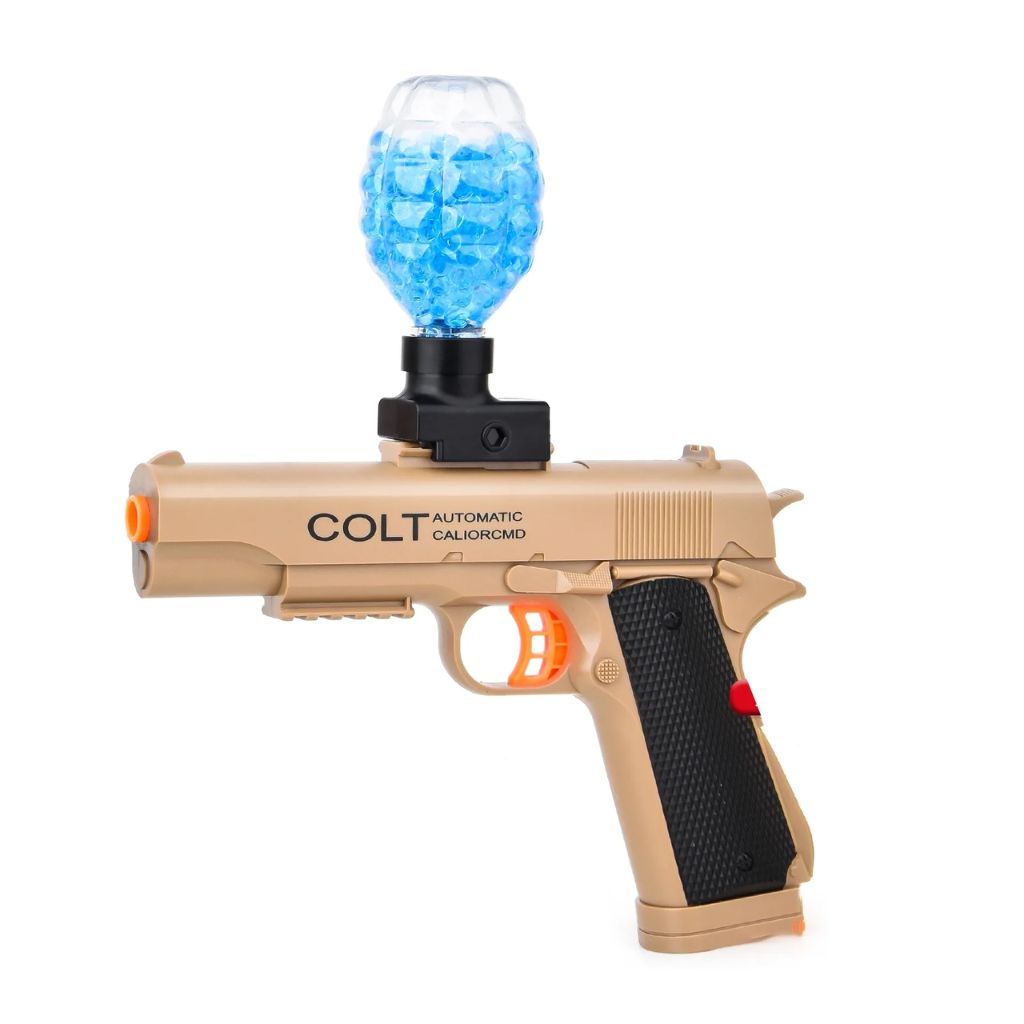 Jouet de Combat Pistolet Automatique avec Balles Cristal Rechargeable - مسدس الإطلاق الآلي مع طلقات كريستال قابلة لإعادة الشحن - Image 2