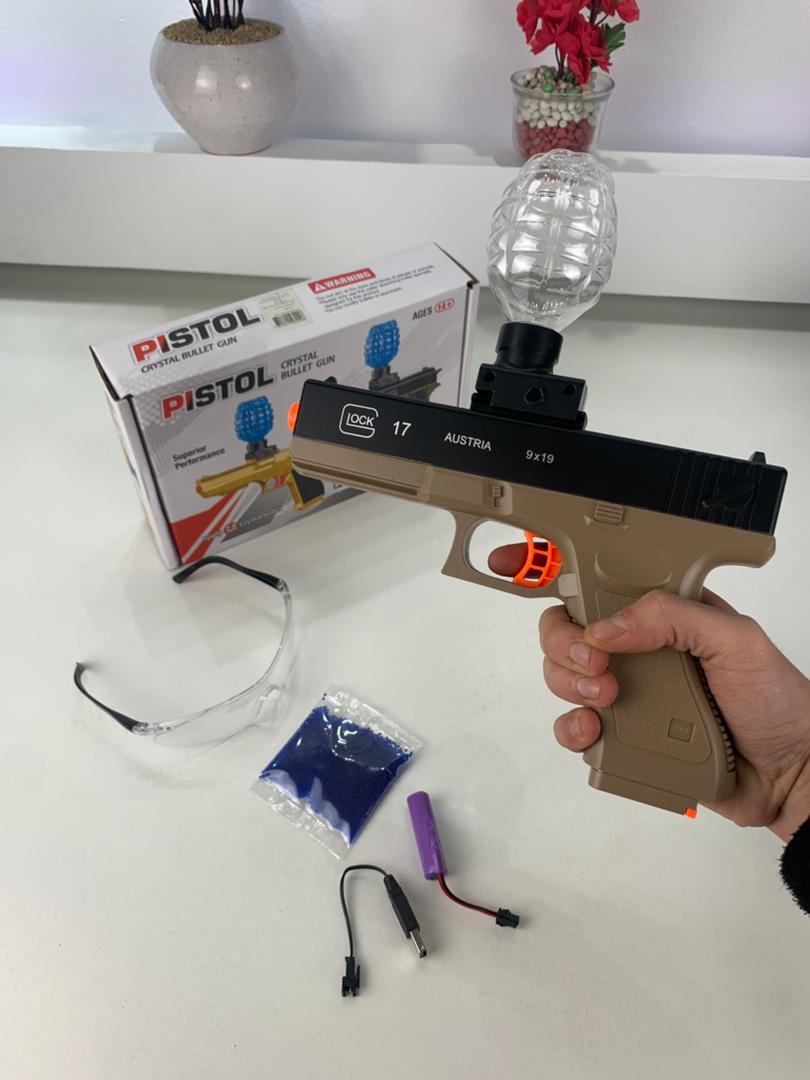 Jouet de Combat Pistolet Automatique avec Balles Cristal Rechargeable - مسدس الإطلاق الآلي مع طلقات كريستال قابلة لإعادة الشحن - Image 8