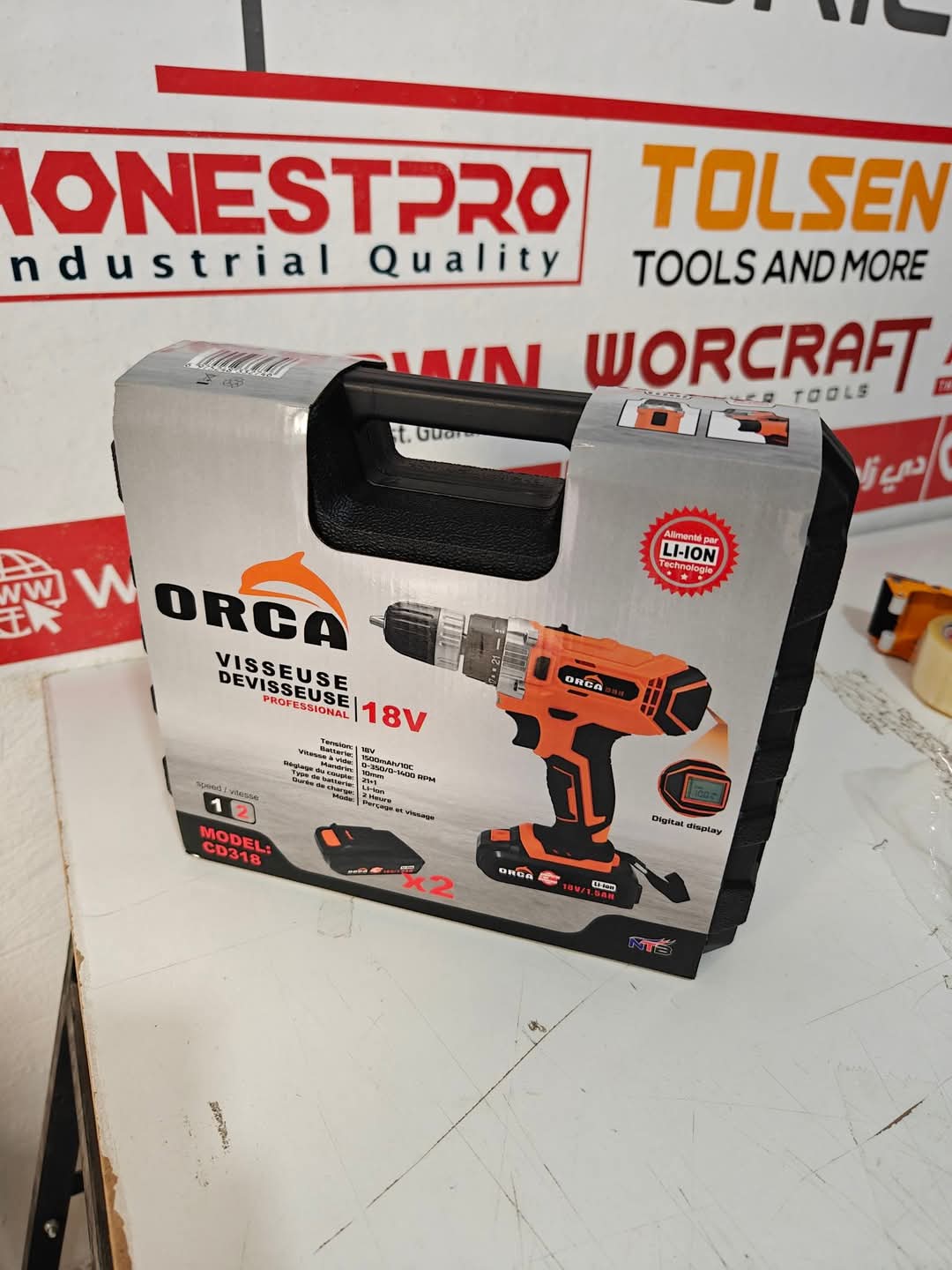 🤩🔥 Visseuse ORCA 18V Double batterie 💸📢 - Image 3