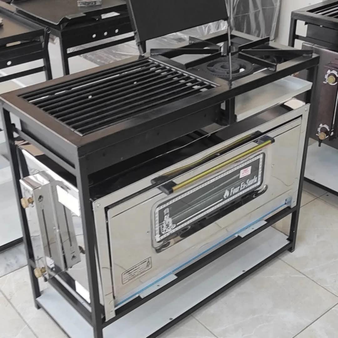 5en1 95cm avec four es-saada inox - Image 1