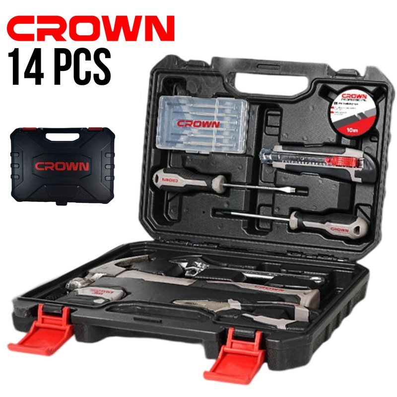 🔧 مجموعة CROWN الاحترافية – كل الأدوات هذه في متناول يدك! 🧰 - Image 1