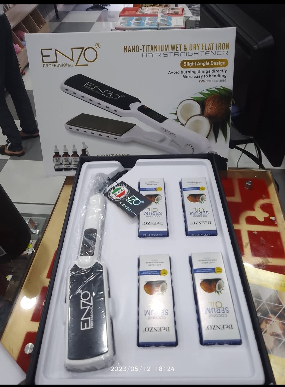 Lisseur Enzo en5050 مع سيروز جوز الهند - Image 1