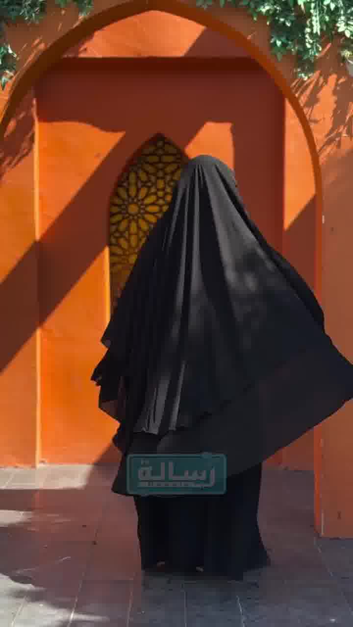 طقم الحسناء (الغشوة الوشاح + نقاب) - Image 1