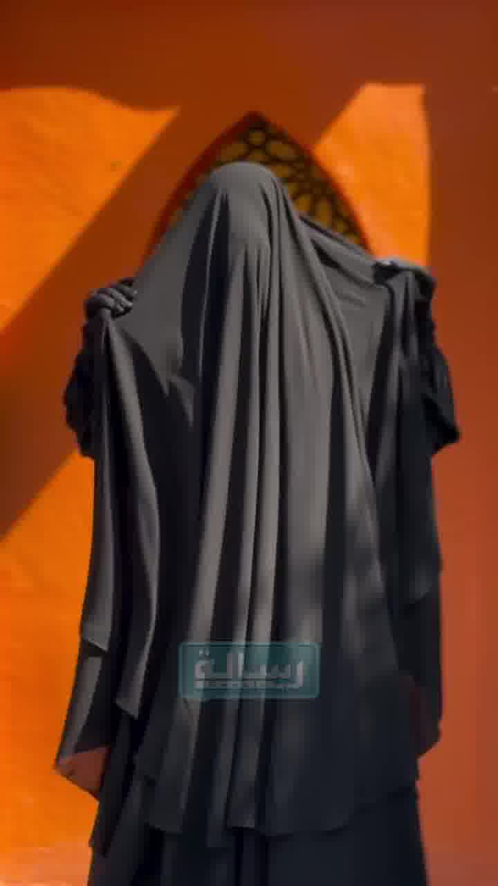 طقم الحسناء (الغشوة الوشاح + نقاب) - Image 2