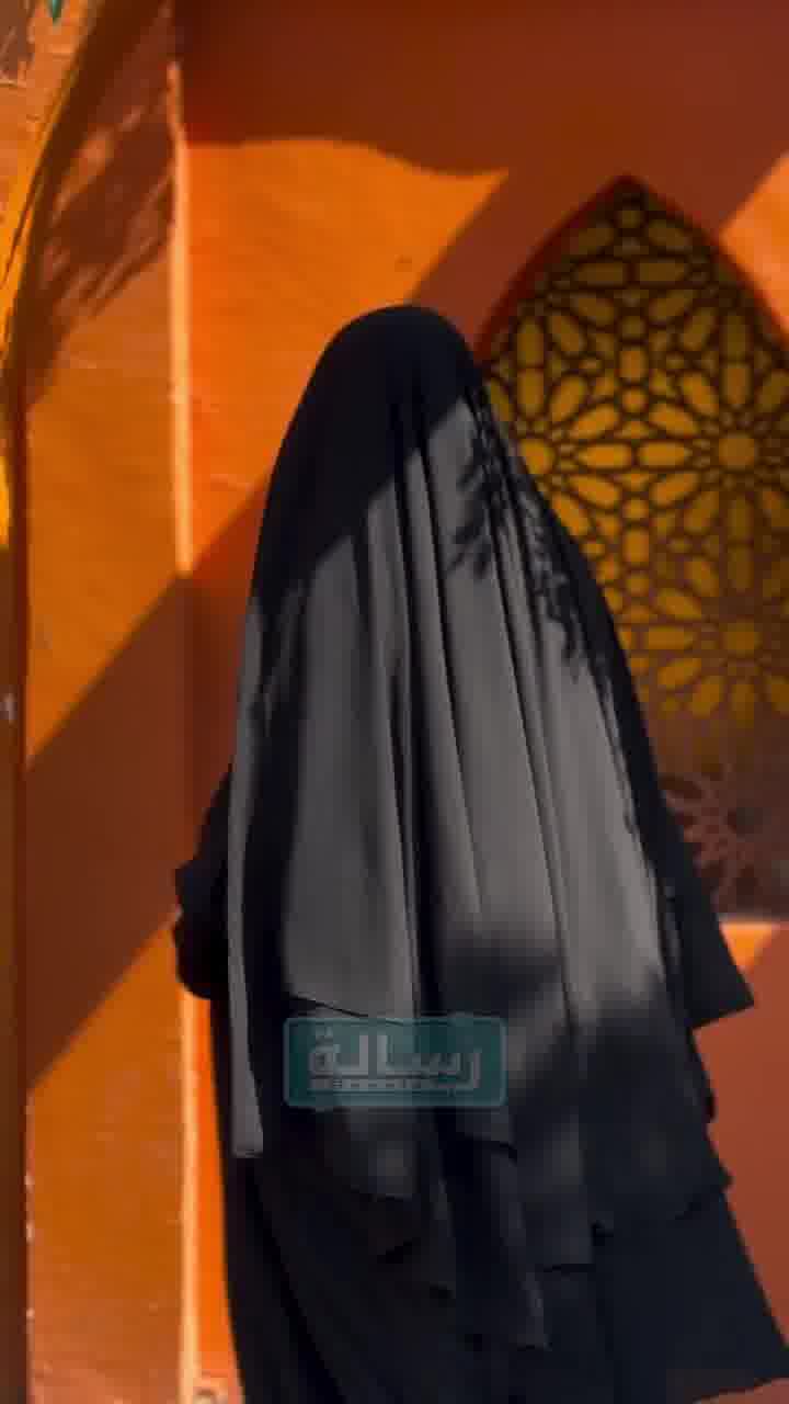 طقم الحسناء (الغشوة الوشاح + نقاب) - Image 3