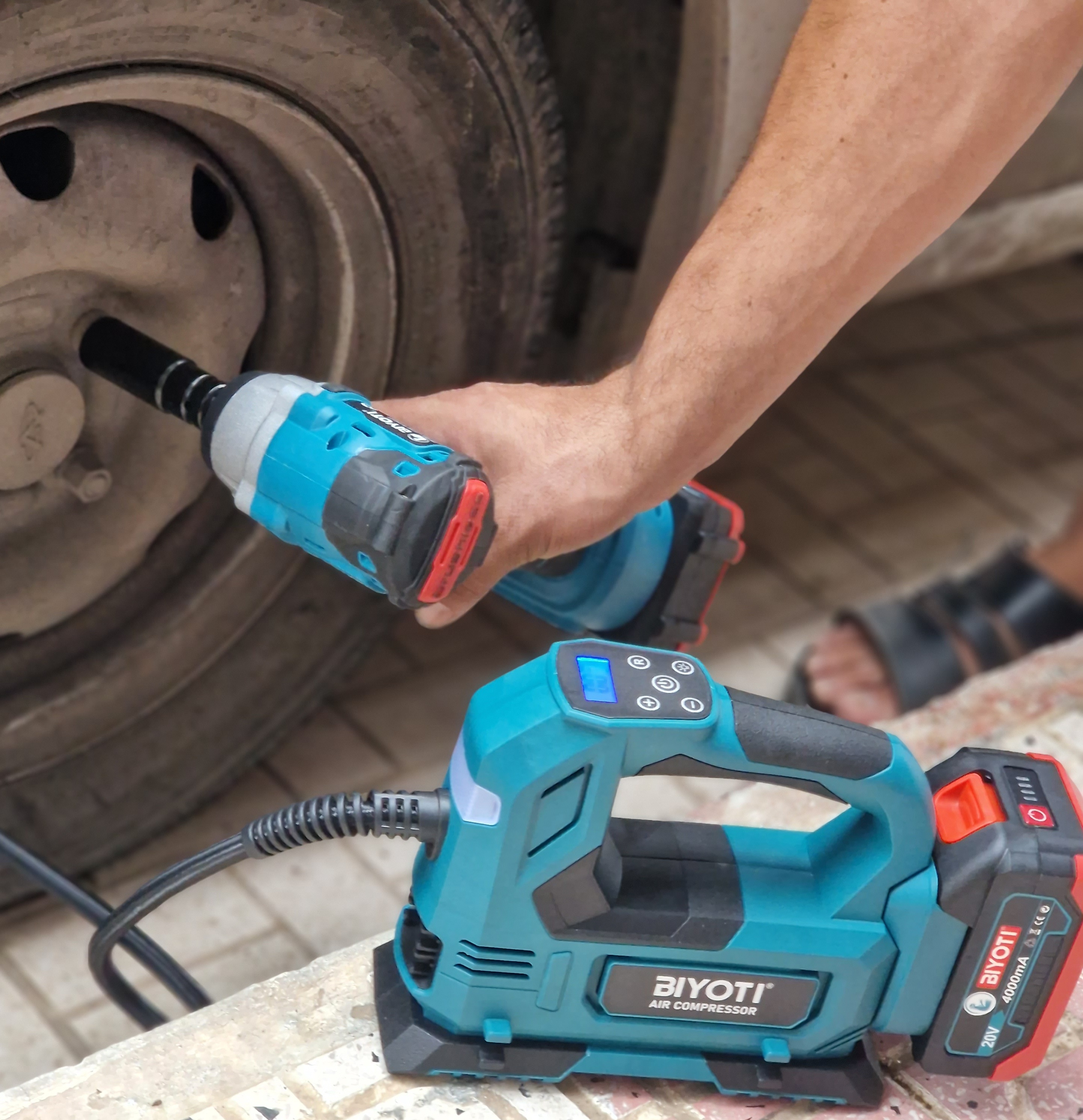 🔧 مجموعة أدوات السيارة BIYOTI — الحل الأمثل للطوارئ! 🚘 - Image 2