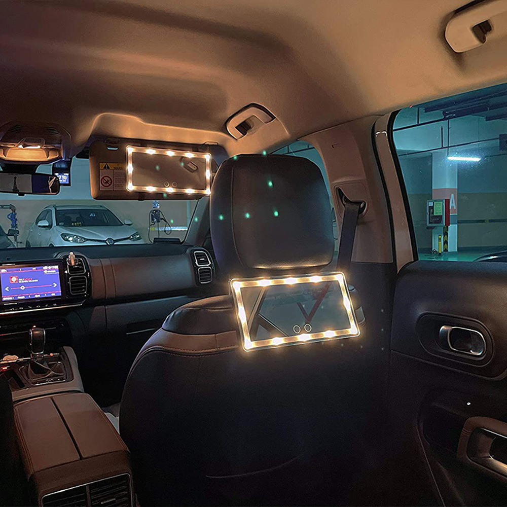 Miroir Led de voiture - Hollywood - Image 1