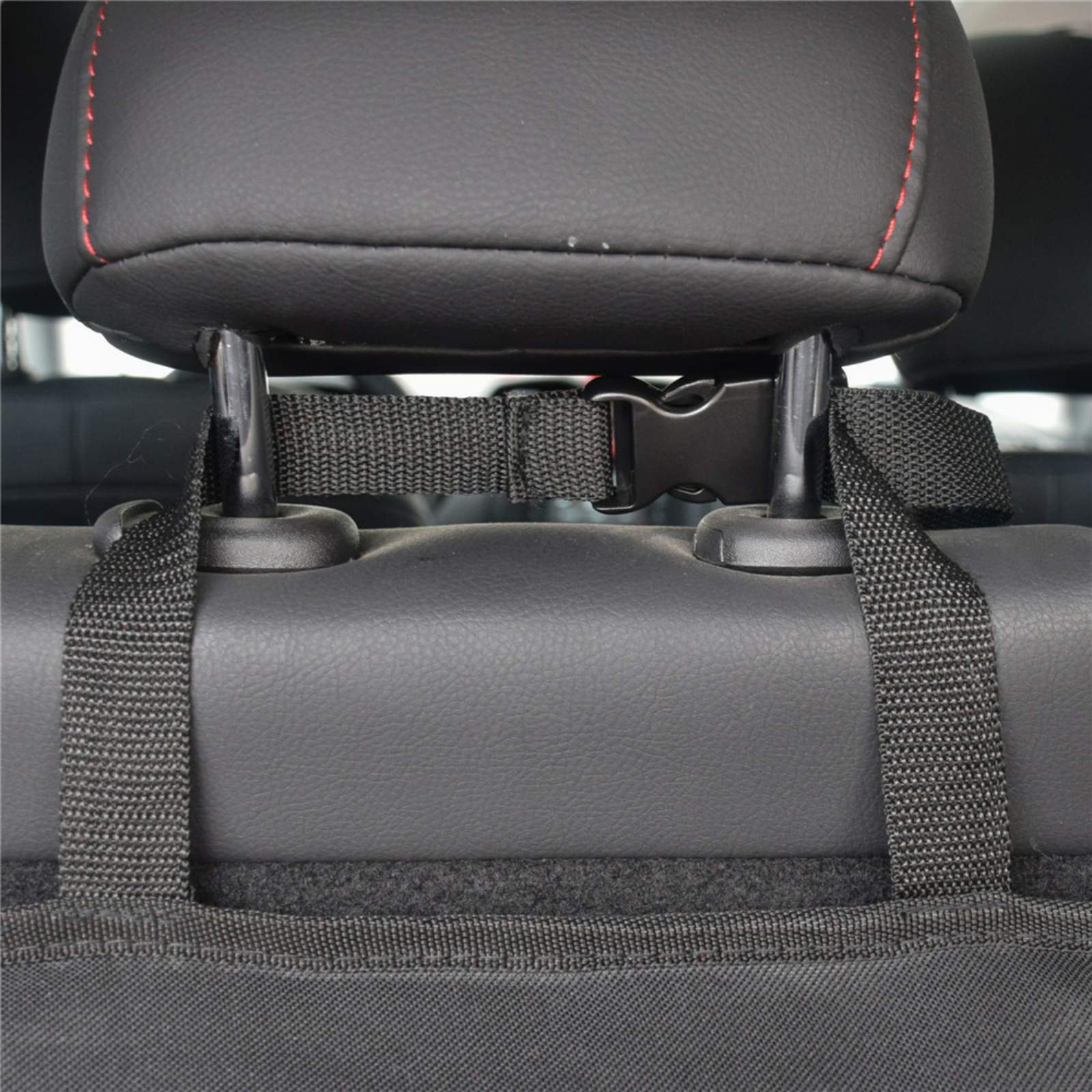 🧳 منظم خلفي متعدد الجيوب للسيارة 🚗 - 4 جيوب واسعة 🖤 - Image 5