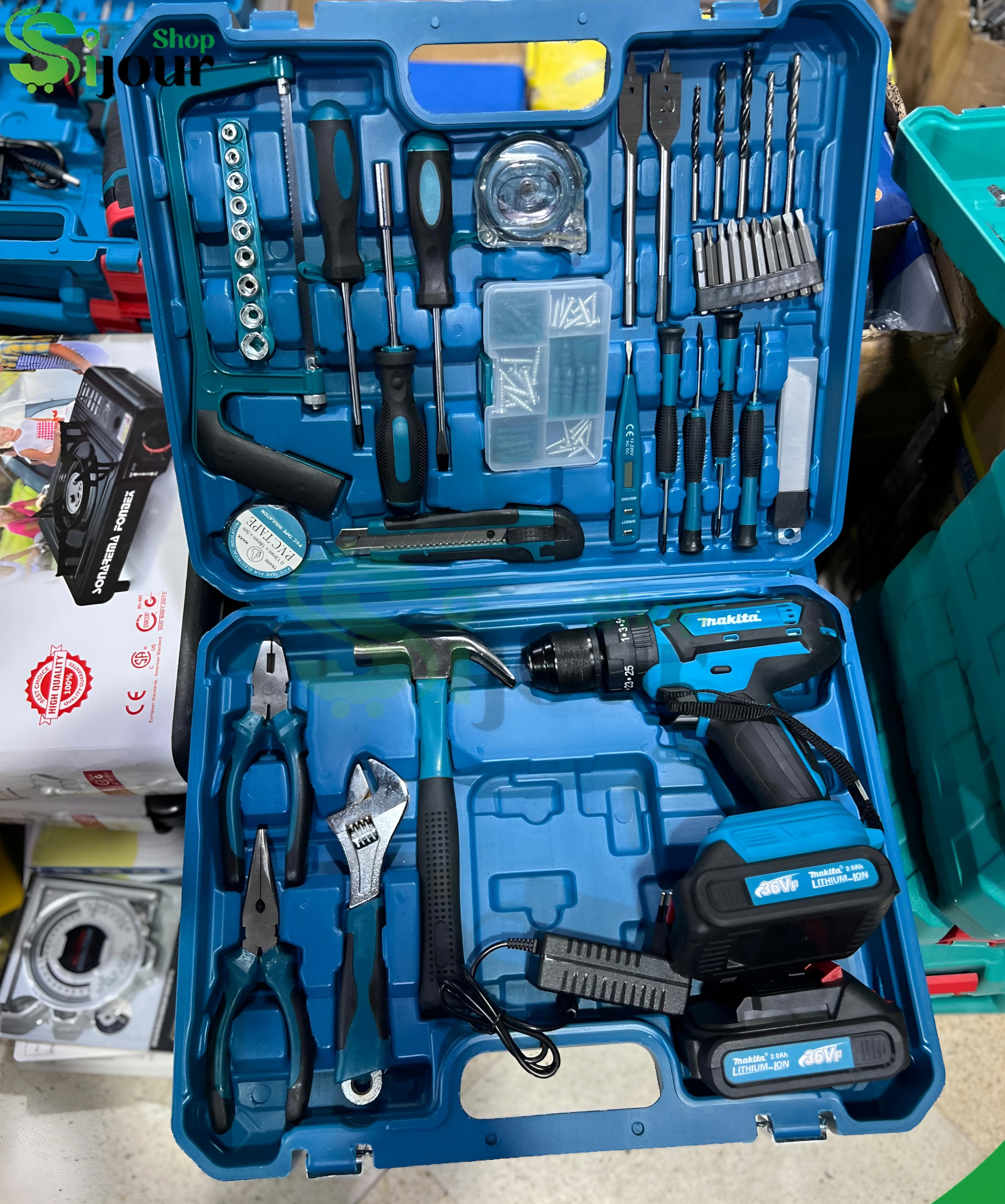  🚀🔥Valise visseuse perceuse makita 36v avec accessoires - Image 1
