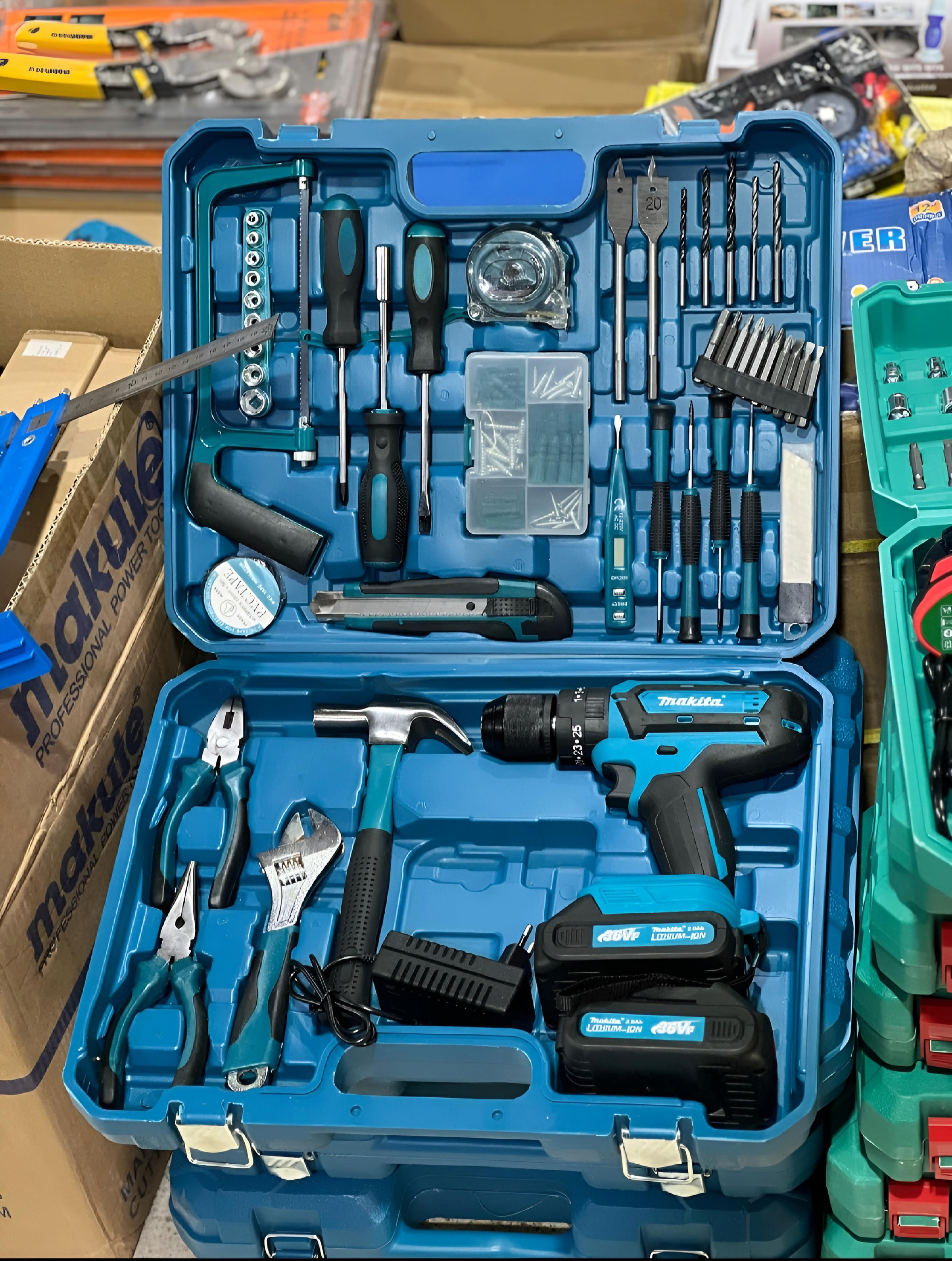  🚀🔥Valise visseuse perceuse makita 36v avec accessoires - Image 4