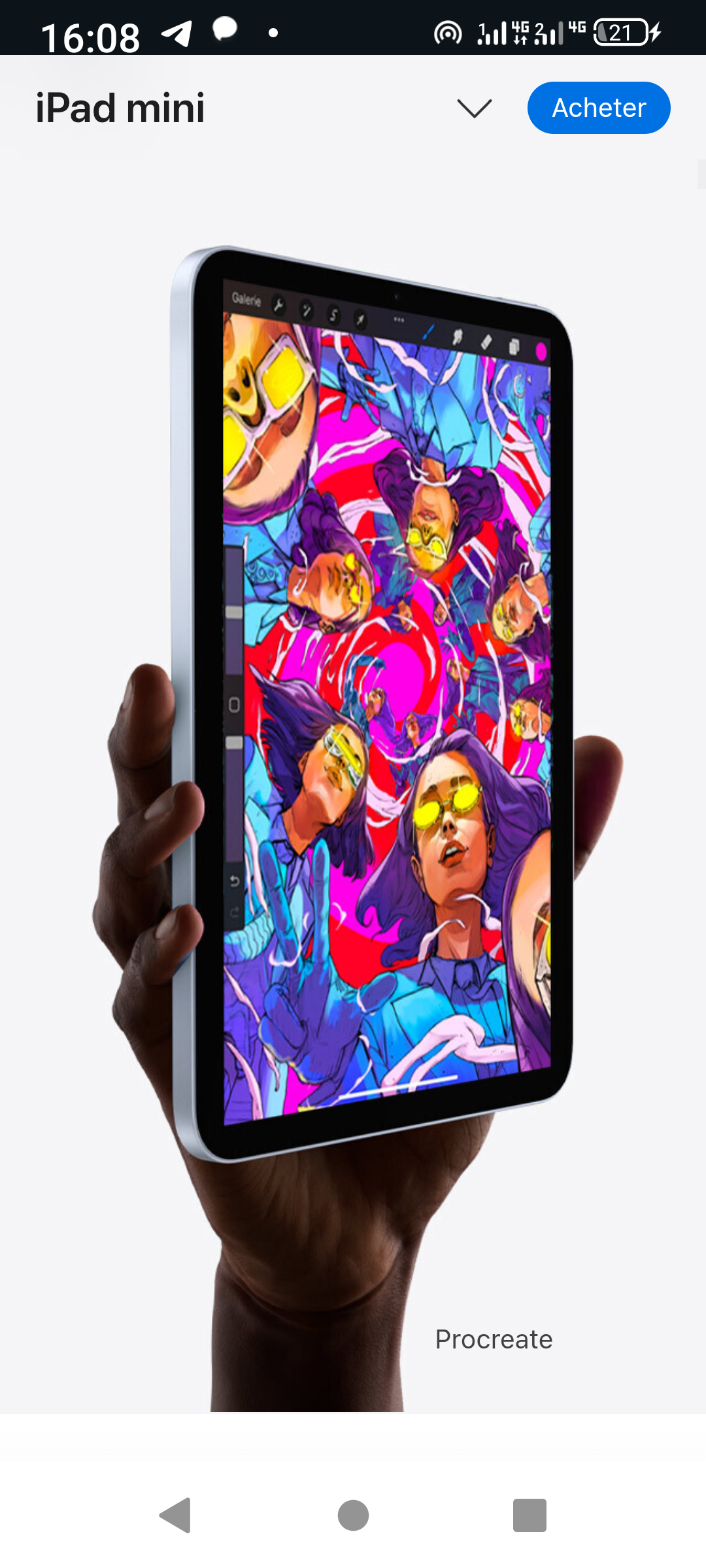 Tablet iPad Mini 7 G - Image 1