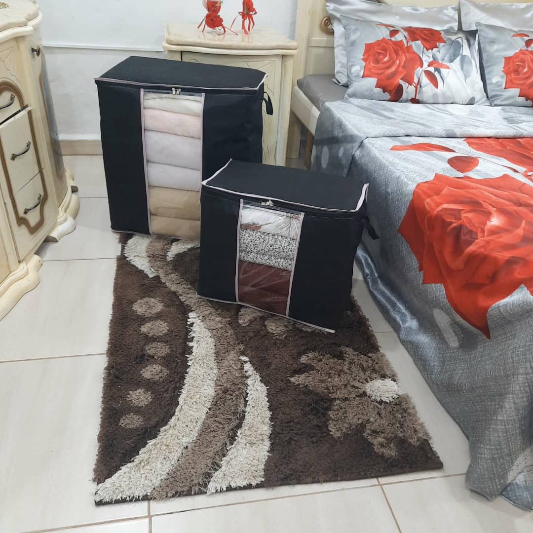 💥👌 Pack 2 Sac rangement pour couette et oreiller – حقائب تخزين الأغطية و الوسادات 😍🎉 - Image 4