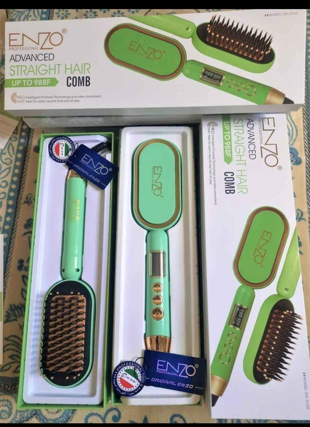  Brosse lissante Enzo  original EN-4102 Marque italienne - Image 1