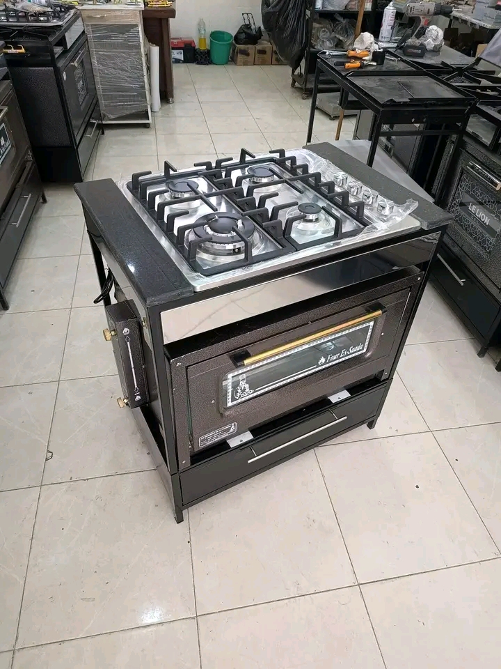  2en1 80cm avec four es-saada  - Image 1