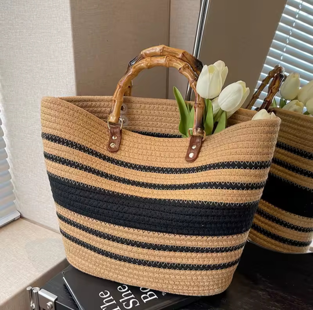Sac a main rayé - Image 2