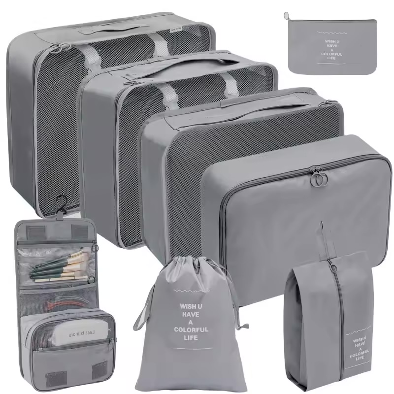 Sac rangement de valise 8 pièces  - Image 1