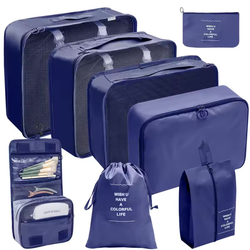 Sac rangement de valise 8 pièces  - Image 3