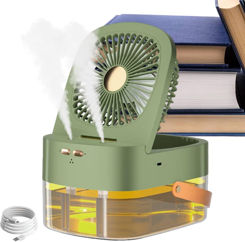 Humidifier Spray Fan/مروحة تبريد بخارة  - Image 1