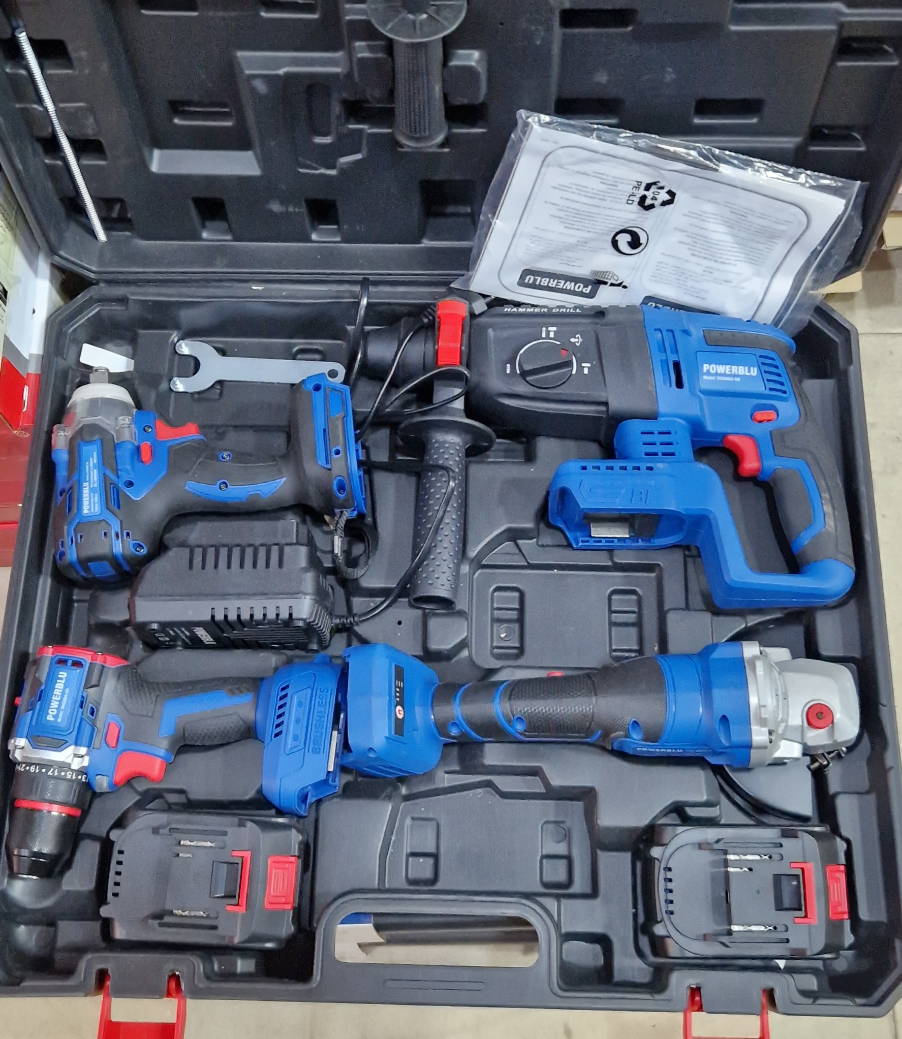 🤩 Kit POWERBLU 4 Articles 20V Réel 🔥💸 - Image 4