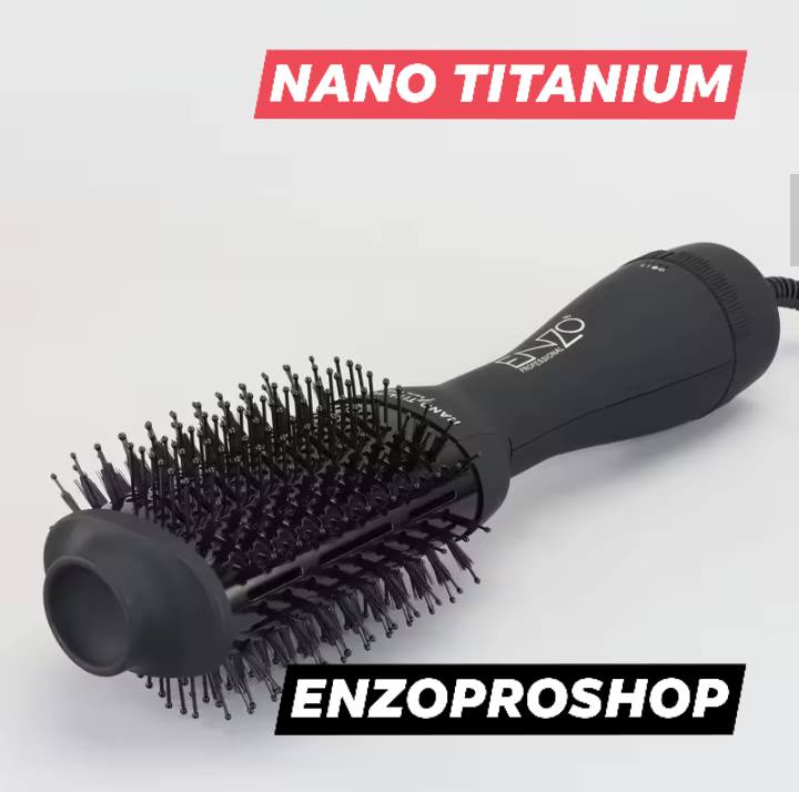 مشط حراري انزو ENZO 6215 نانو تيتانيوم BROSSE 1500W - Image 4