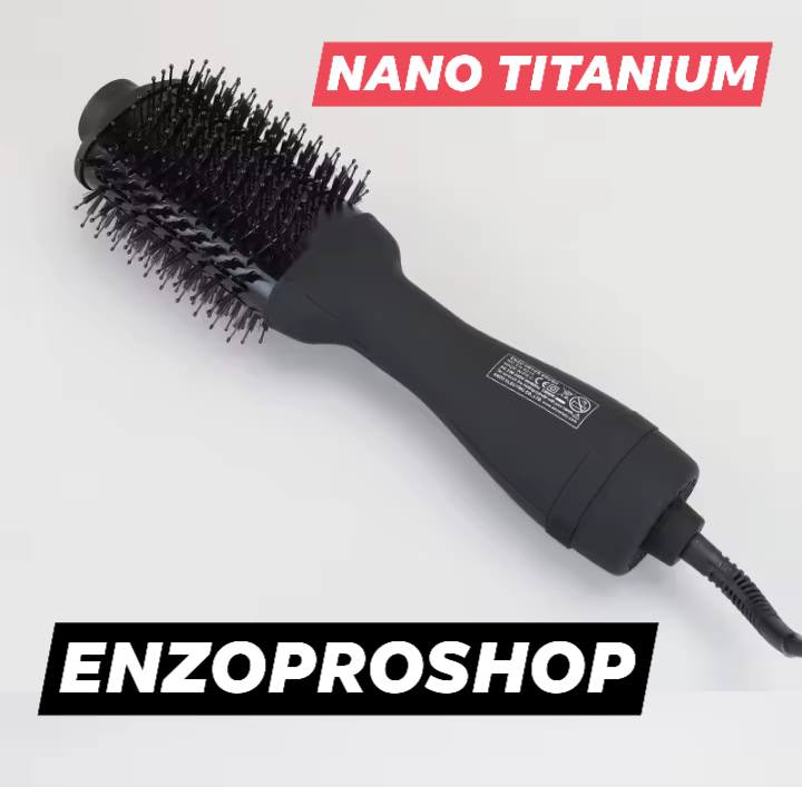 مشط حراري انزو ENZO 6215 نانو تيتانيوم BROSSE 1500W - Image 5