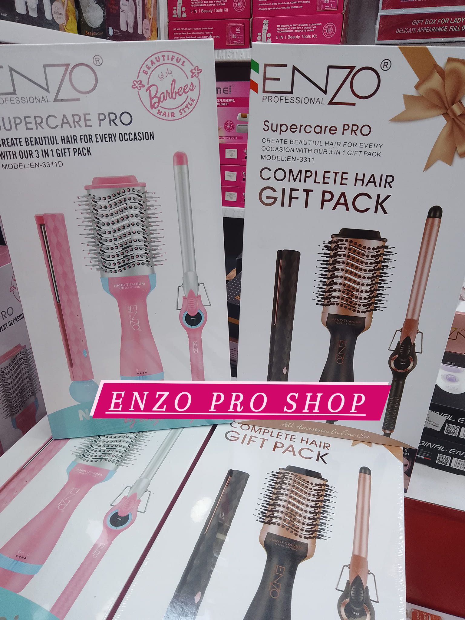 طقم هدية العروسة 3 في 1 من ENZO EN-3311 ENZO PROFESSIONNEL - Image 5